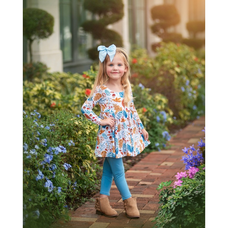 Acorn’s Delight Empire Tunic Set With Long Sleeves