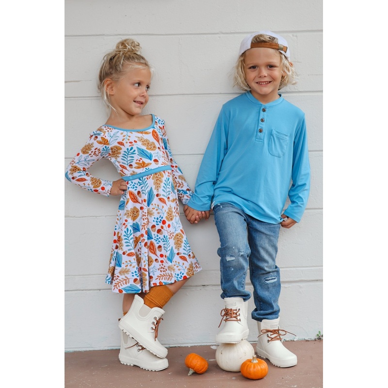 Acorn’s Delight Twirl Dress|2T|3T|4T|5|6|7|8