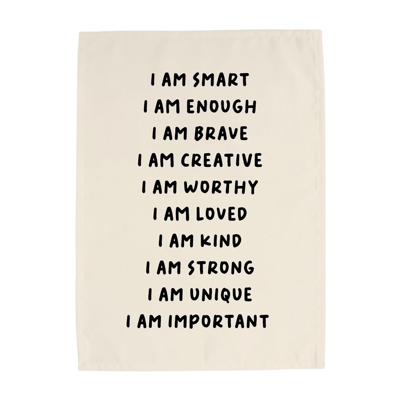 Affirmations Banner|Original 26×36″|Mini 13×17″