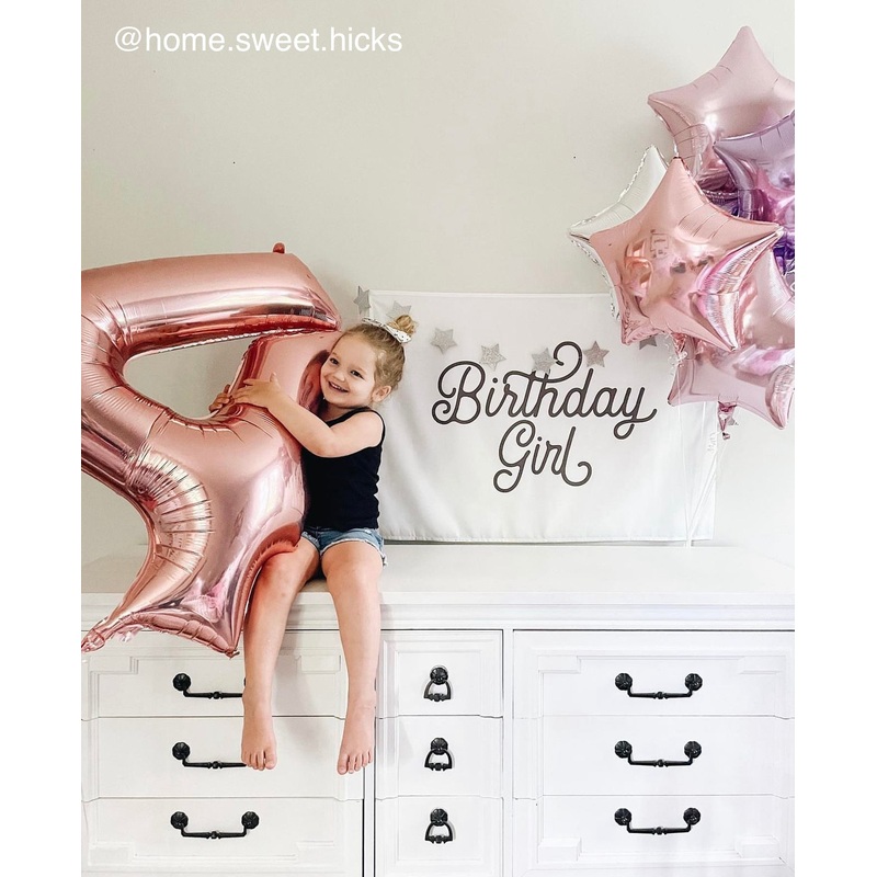 Birthday Girl Banner|Original: 26×36″|Mini: 13×17″