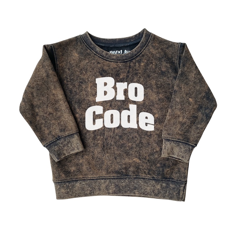 Bro Code|6/12|12/18|18/24|2/3|4/5|5/6|6/7 (YS)|8/10 (YM)|10/12 (YL)