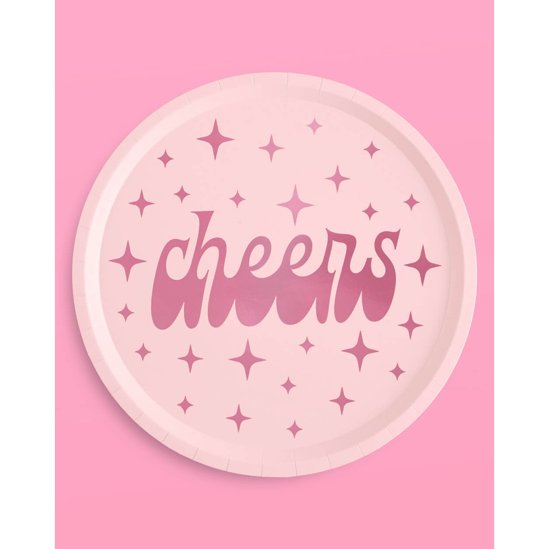Cheers Plates – 25 paper plates