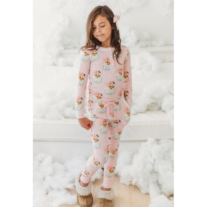*PREORDER* Pink Vintage Santa Comfort Set