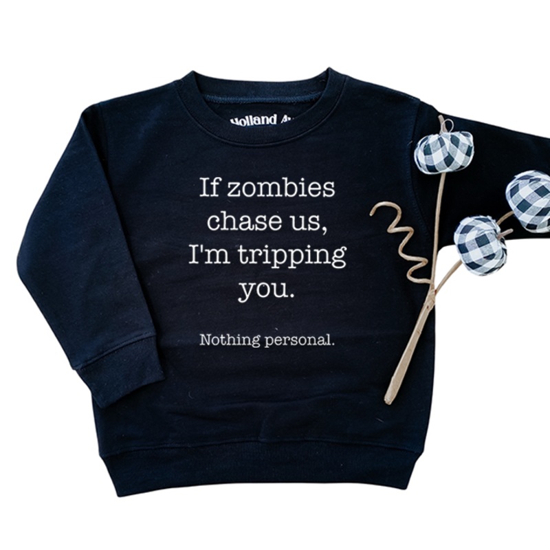 Zombies sweatshirt|12/18|18/24|2/3|4/5|5/6|6/7 (YS)|8/10 (YM)|10/12 (YL)