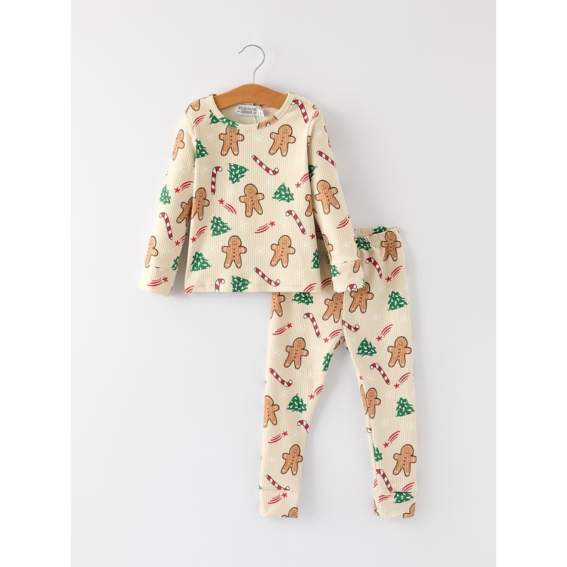 Gingerbread Christmas Girls Pajamas: Sweet Holiday Vibes