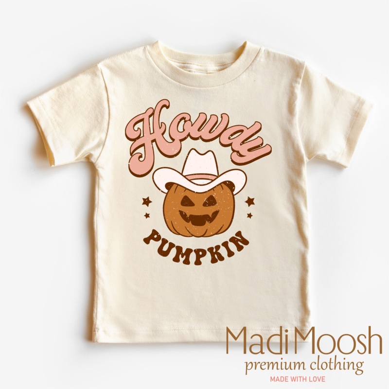 Howdy Pumpkin Shirt – Cowboy Halloween Shirt
