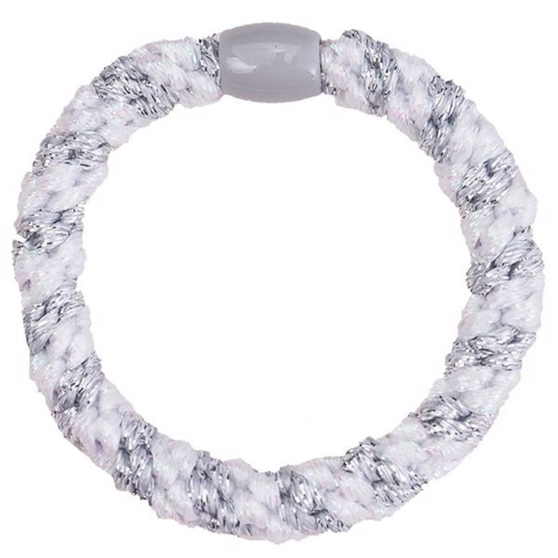 Bow’s by Str Braided Hairties White Rainbow