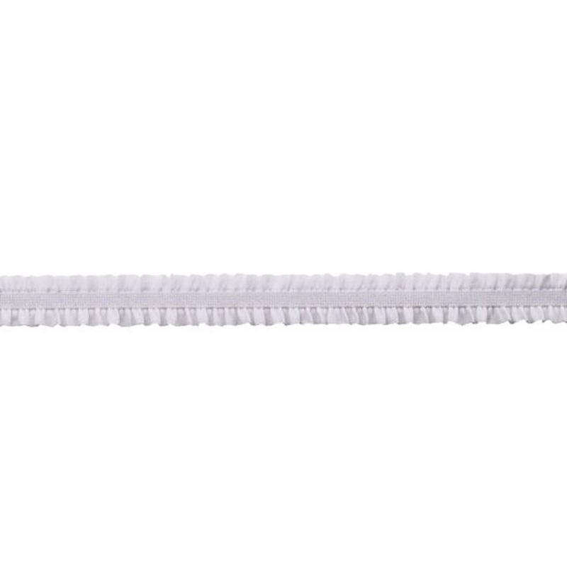 Bow’s by Str Hairband White Ruffle (Elastic)