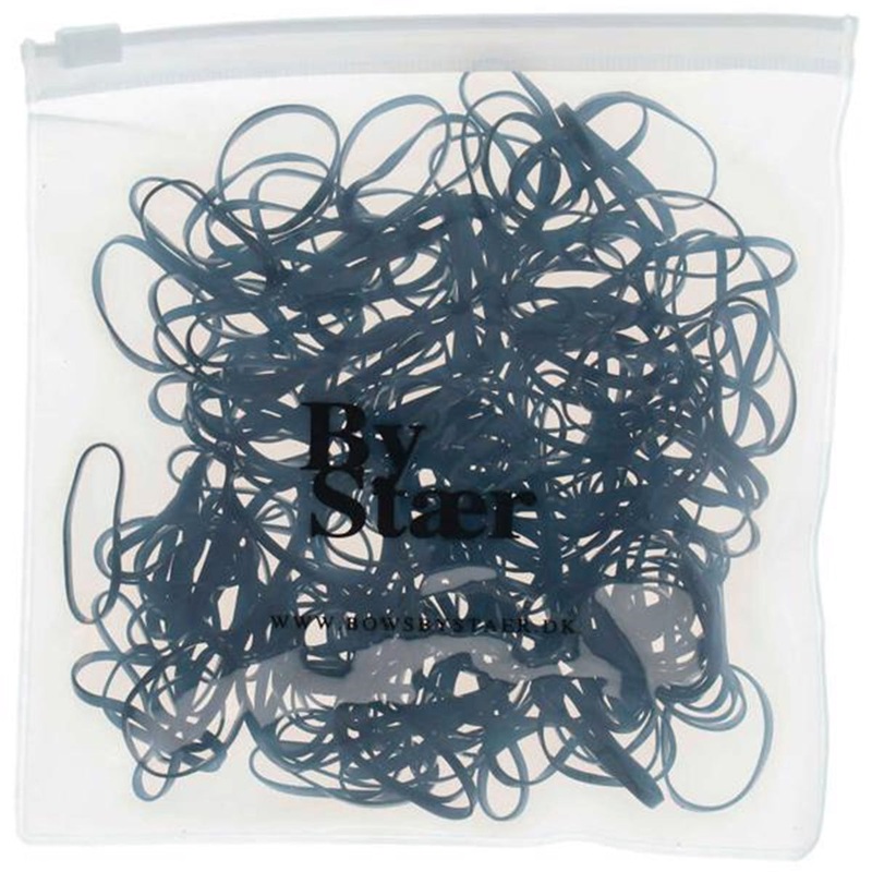 Bow’s by Str Silicone Hair Elastics Black