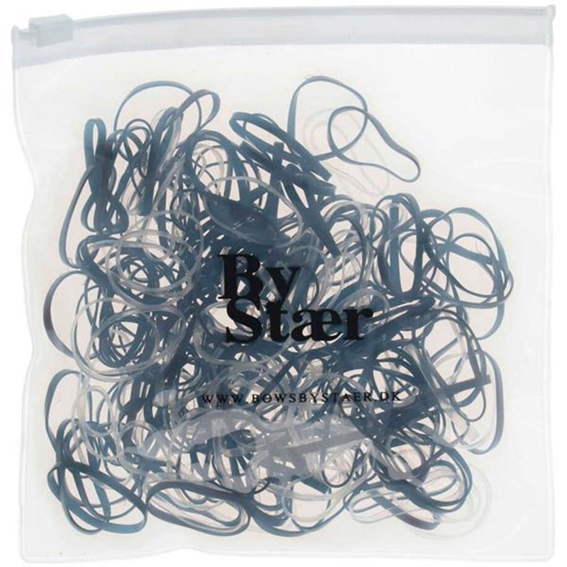 Bow’s by Str Silicone Hair Elastics Multi Black\/Brown