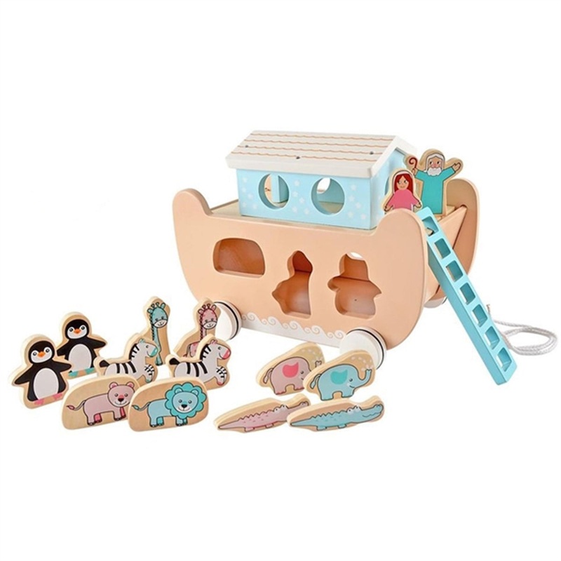 Magni Noah’s Ark Wooden Sorting Box
