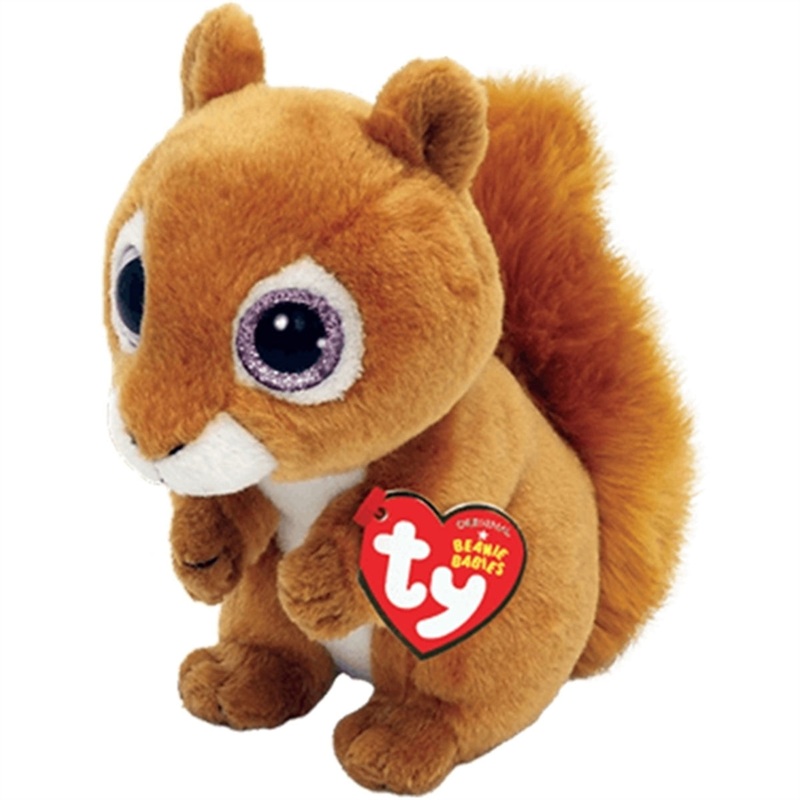 TY Beanie Bellies Squire – Squirrel Brown Reg