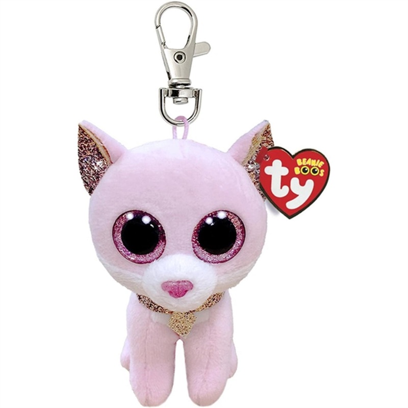 TY Beanie Boos Fiona – Pink Cat Clip