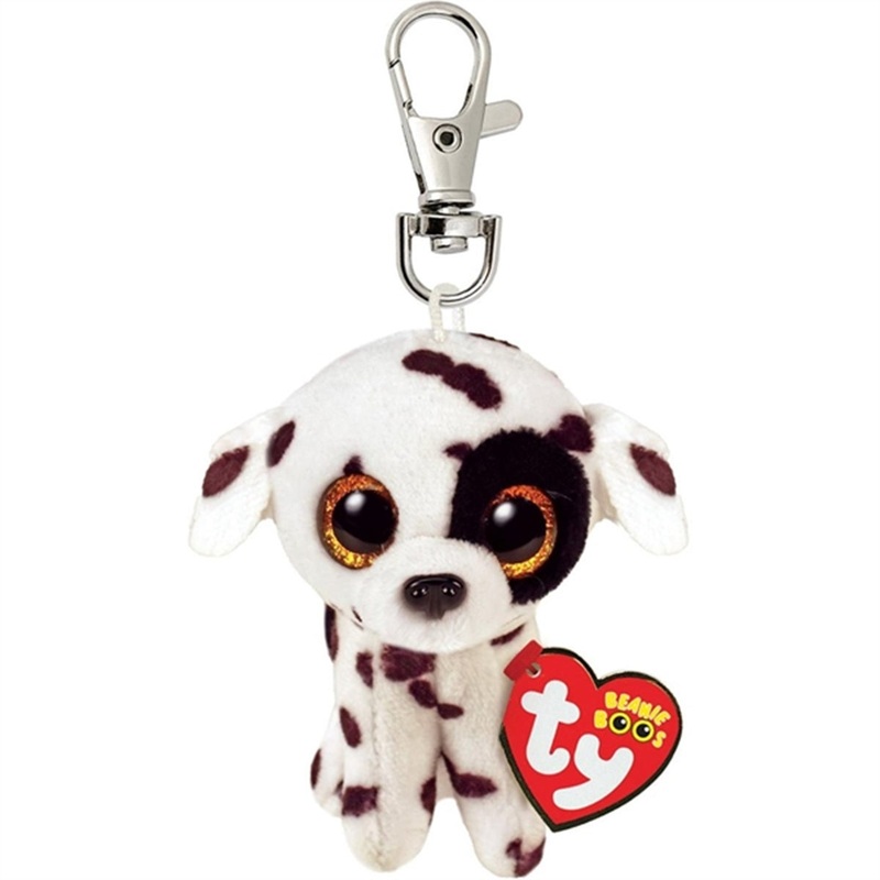 TY Beanie Boos Luther – Spotted Dog Clip