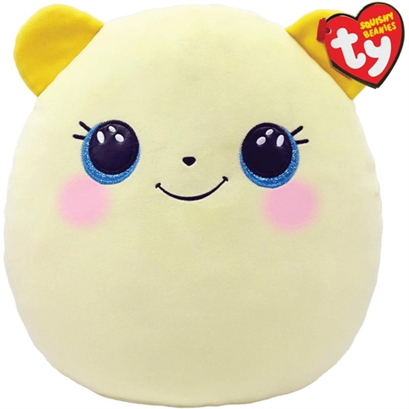 TY Squishy Beanies Buttercup – Yellow Bear Squish 35cm