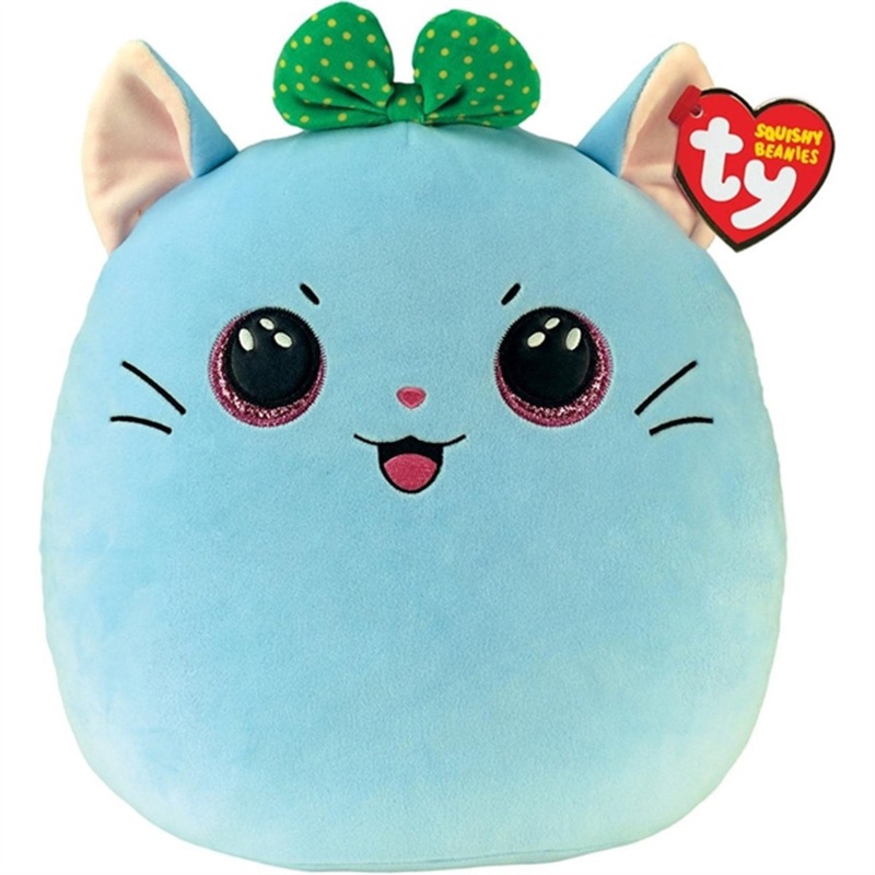 TY Squishy Beanies Kirra – Cat With Bow Squish 35cm