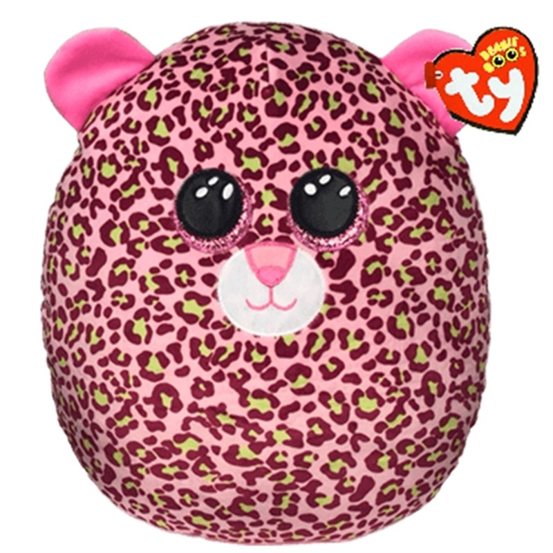 TY Squishy Beanies Lainey – Leopard Squish 25cm