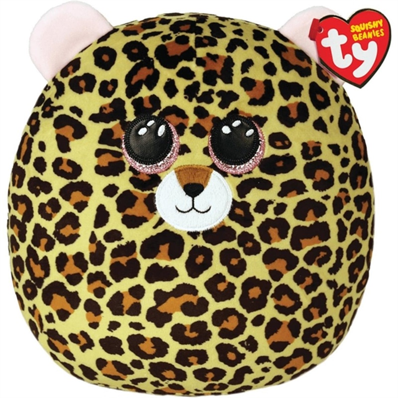 TY Squishy Beanies Livvie – Leopard Squish 25cm