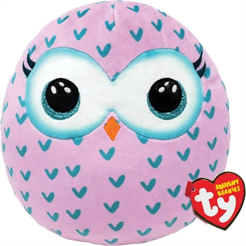 TY Squishy Beanies Winks – Owl Squish 35cm