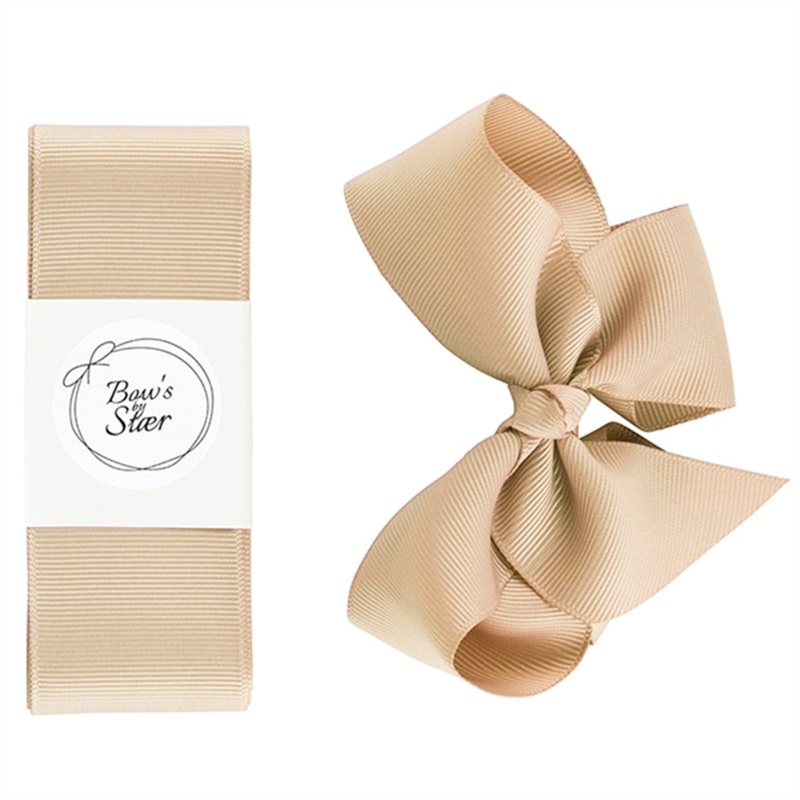 Bow’s by Str Christening Ribbon Beige