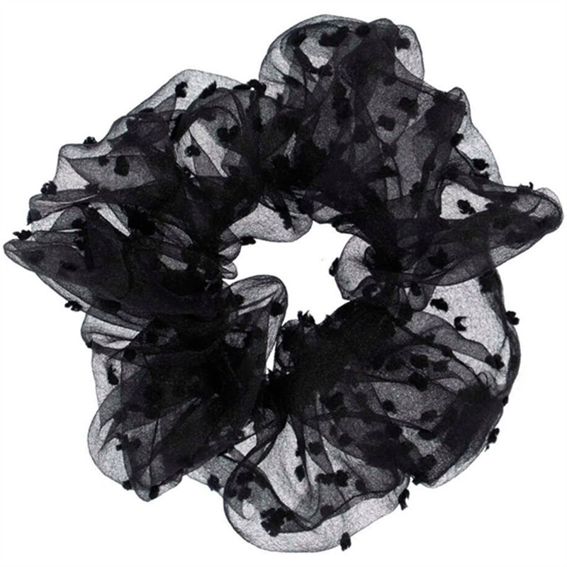 Bow’s by Str Naomi Scrunchie Black