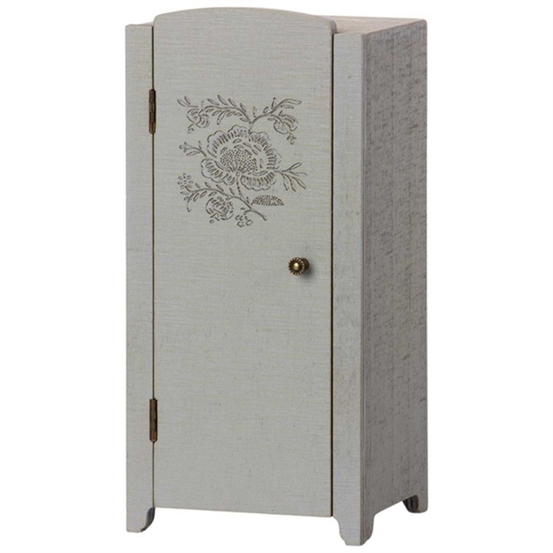 Maileg Miniature Closet Grey\/Mint