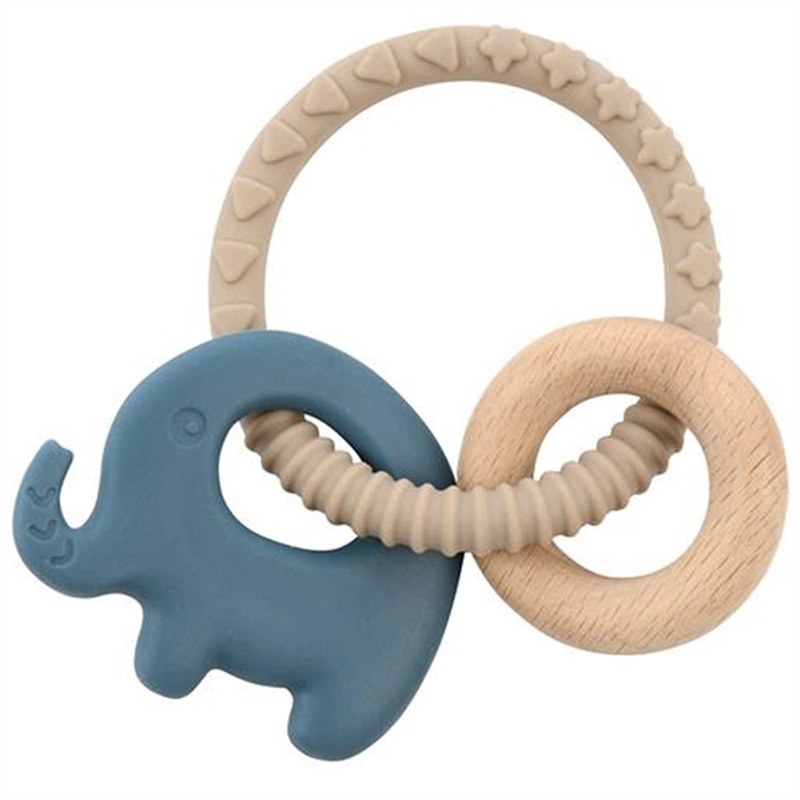 Magni Teether Sea Green – Elephant