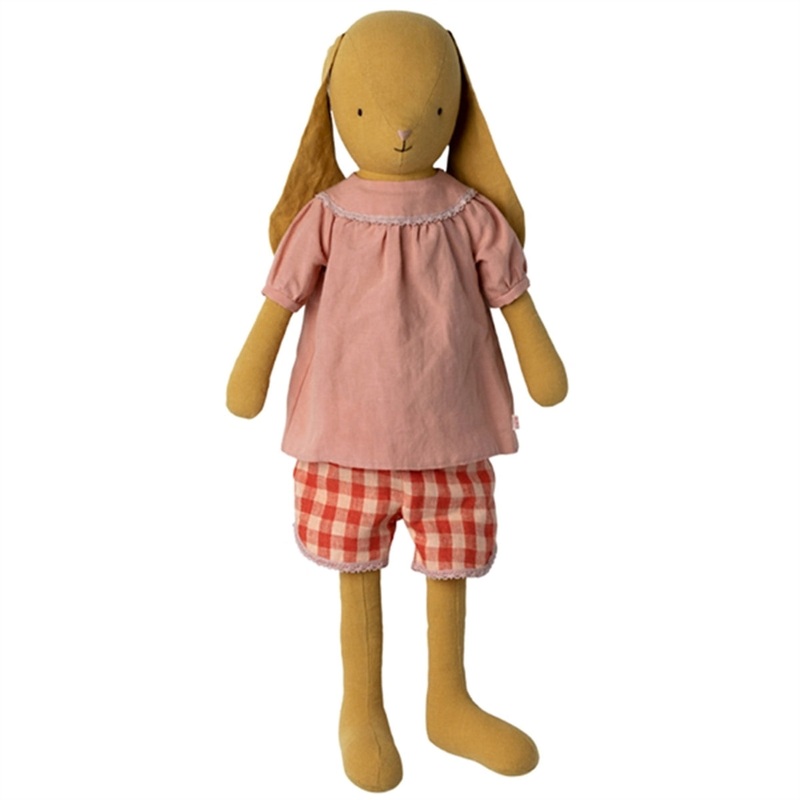 Maileg Bunny Size 5 Dusty Yellow – Shirt \u0026 Shorts