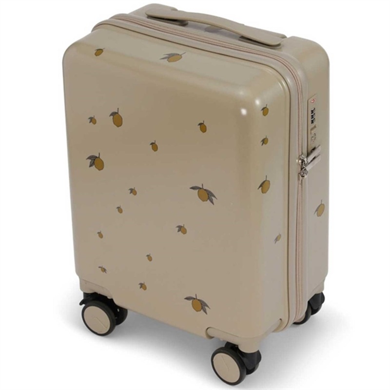 Konges Sljd Travel Suitcase Lemon