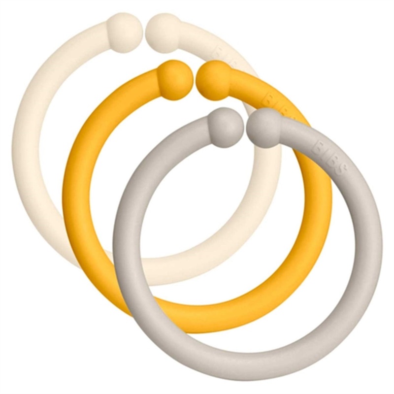 Bibs Loops Baby Ivory\/Honey\/Bee\/Sand