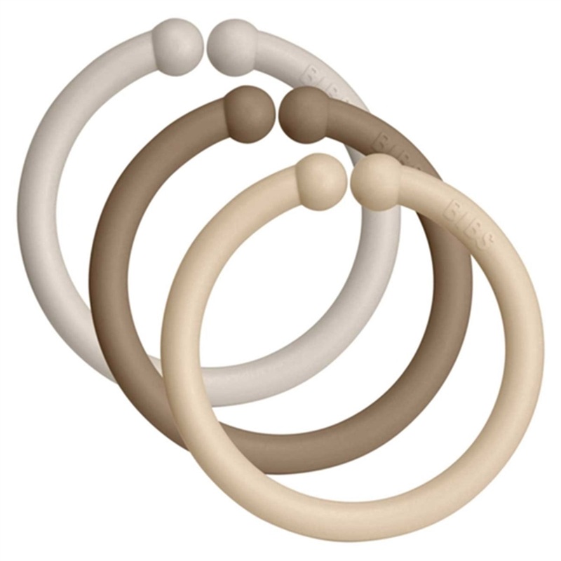 Bibs Loops Baby Sand\/Dark\/Oak\/Vanilia