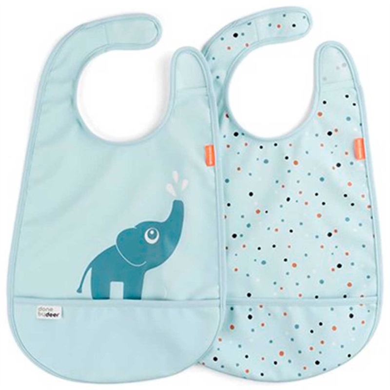 Done by Deer Hagesmk W\/Velcro 2-pack Elphee Blue