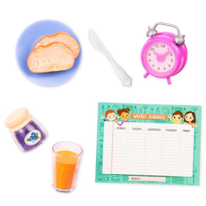 Our Generation Doll Accessories Goodnight – Breakfast Set
