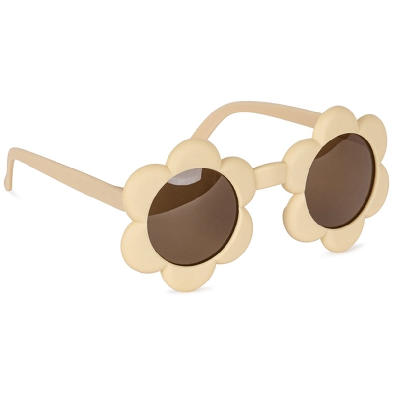 Konges Sljd Sunglasses Junior Flower Banana Crepe