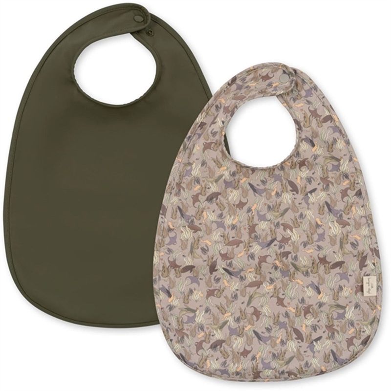 Konges Sljd Bib Le Grand Bleu 2-Pack