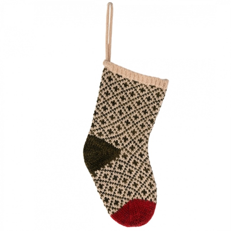 Maileg Christmas Stocking – Winter Green
