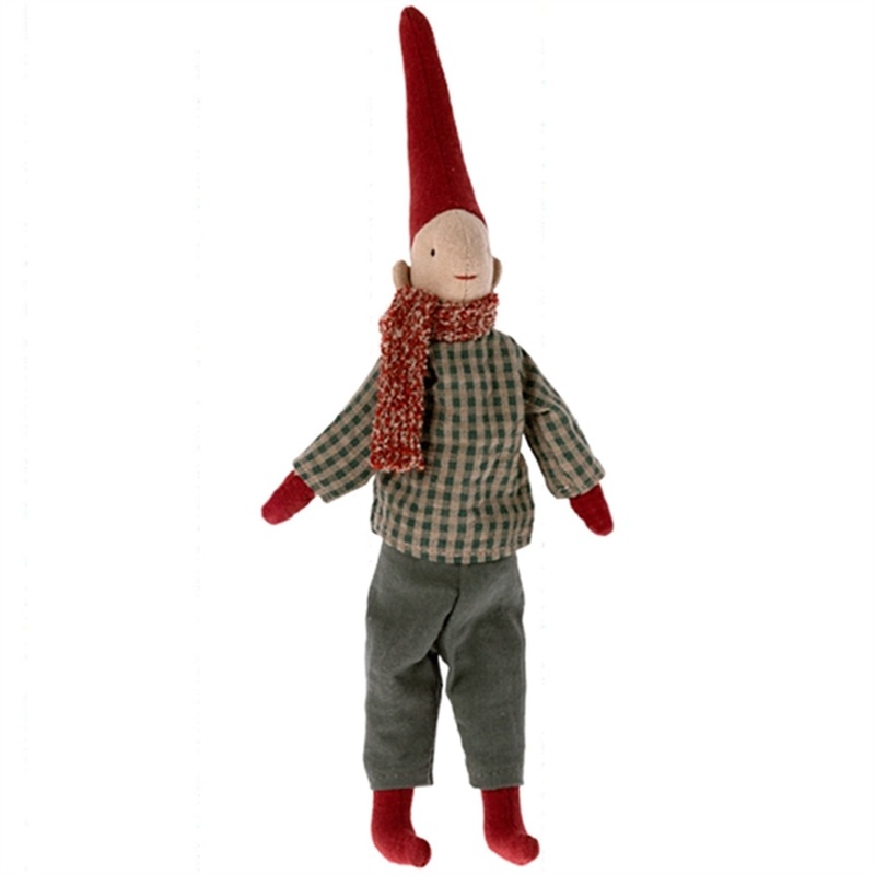 Maileg Pixy Size 1, Shirt and Pants – Grey