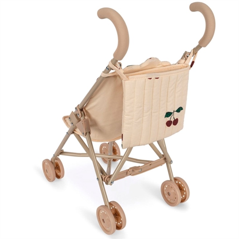 Konges Sljd Dukke Stroller Glitter Ma Grande Cerise Glitter