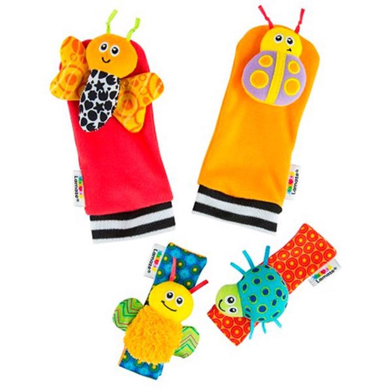 Lamaze Foot Finder \u0026 Wrist Rattle Set