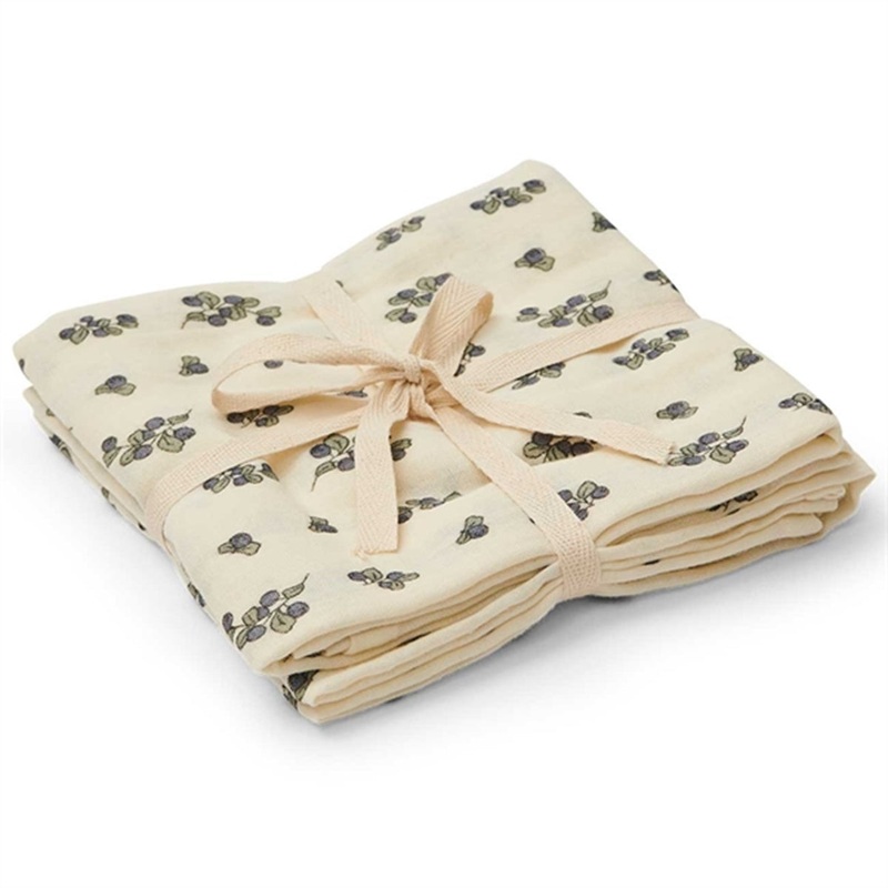 That’s Mine Muslin cloths 2-pack Blueberry