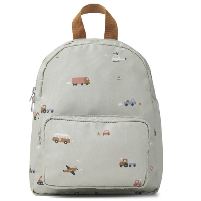 Liewood Allan Backpack Vehicles\/Dove Blue Mix