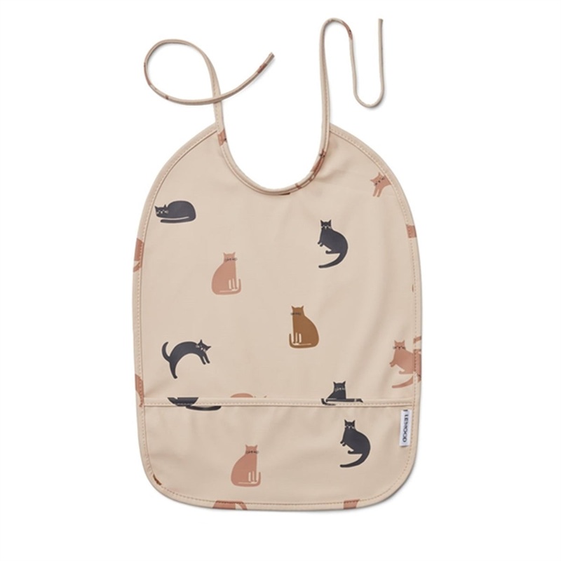 Liewood Lai Bib Miauw \/ Apple Blossom Mix