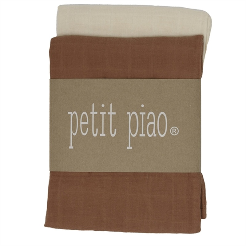 Petit Piao Copper Brown\/Tapioka Svaddles 2-Pack