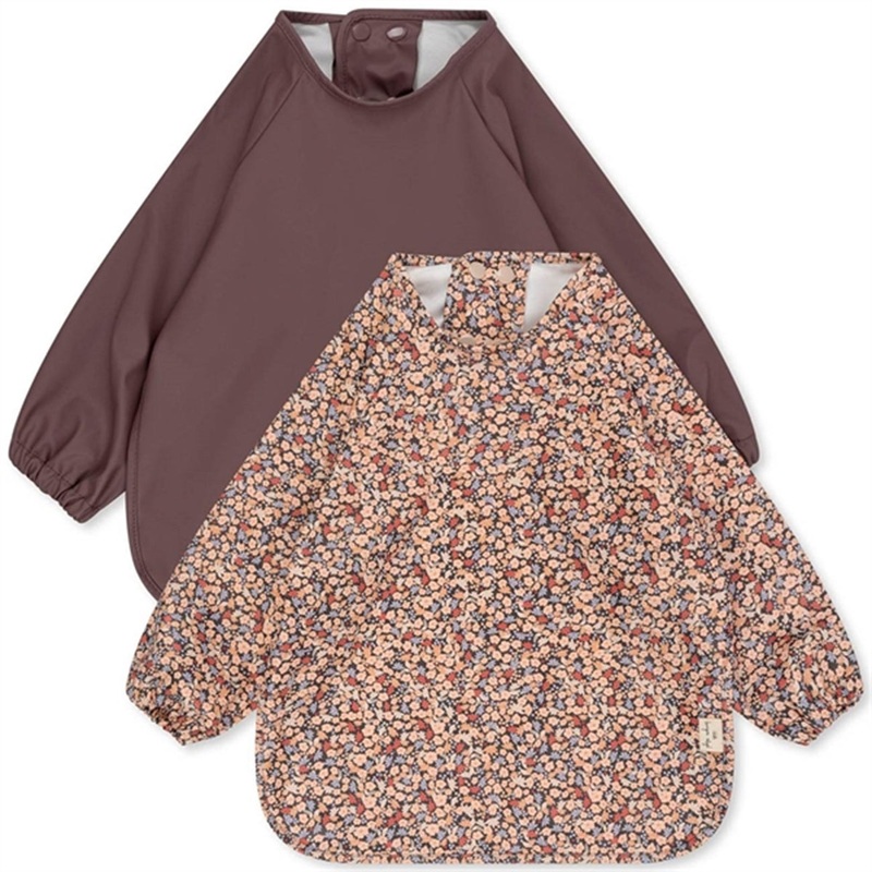 Konges Sljd Bib w. Sleeves 2-pack Toulouse\/Sparrow
