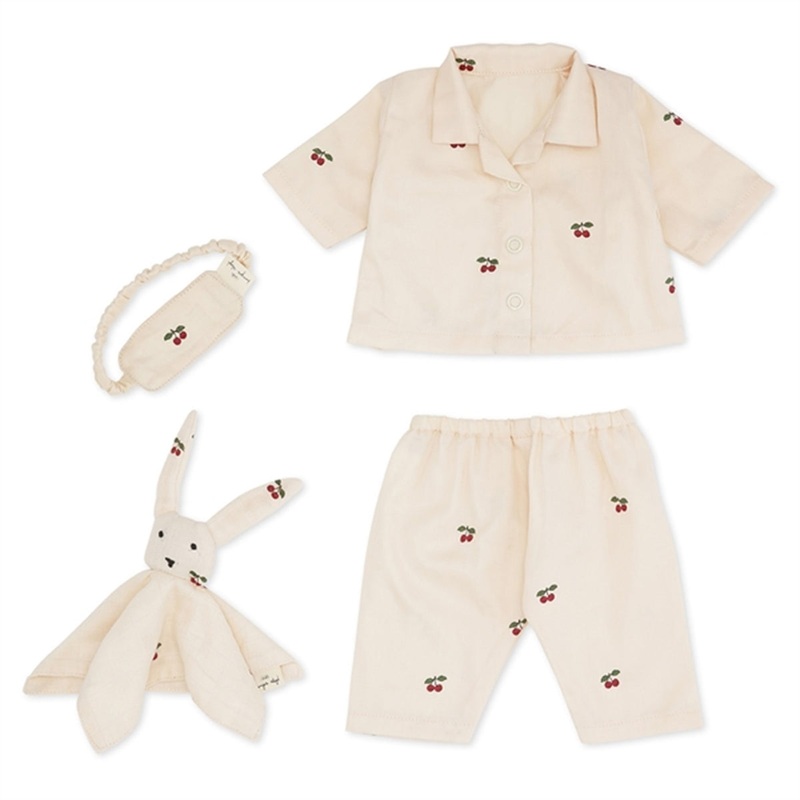 Konges Sljd Doll Set Gerd Goes To Bed Cherry