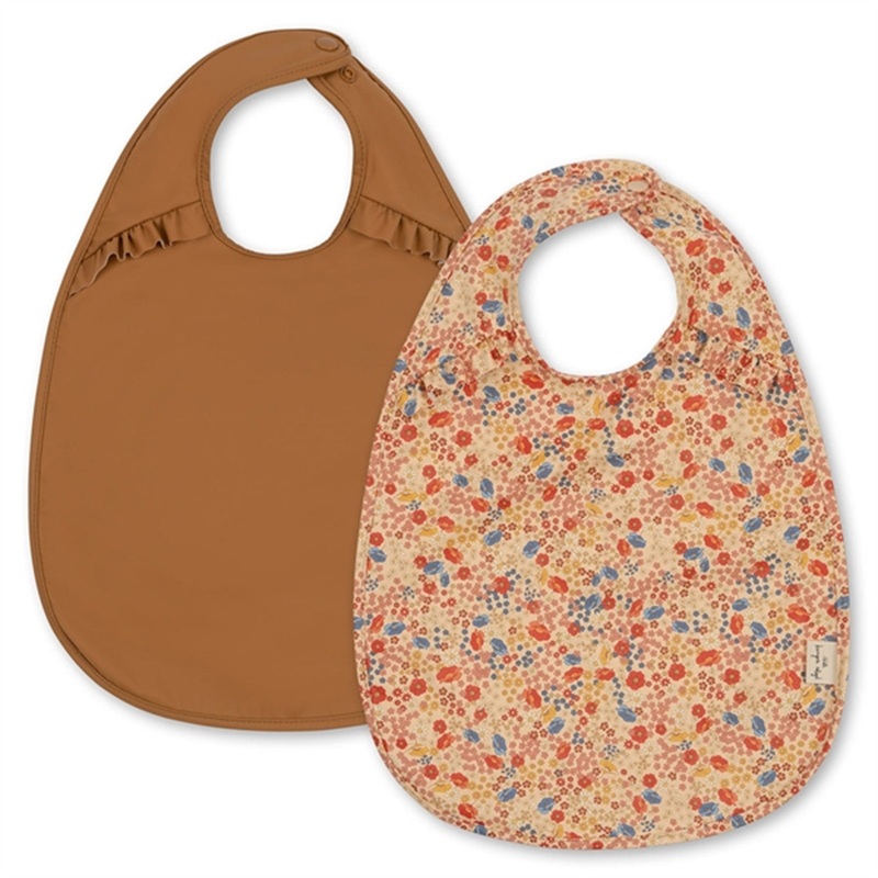 Konges Sljd Bib 2-pack Viletta\/Almond