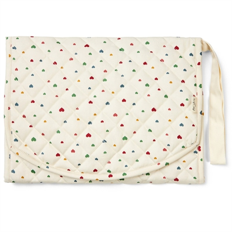 Konges Sljd Changing Pads Multi Hearts