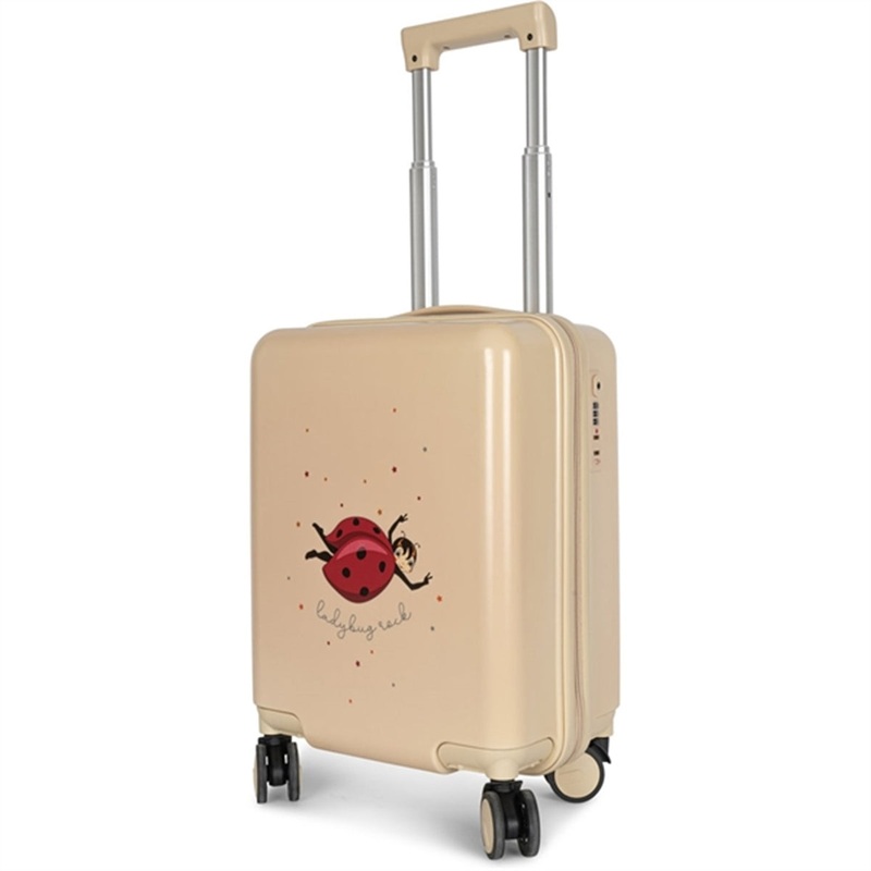 Konges Sljd Travel Suitcase Ladybug