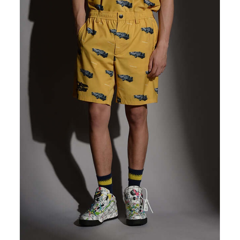 B.T>F Shorts | MEN|BLACKxGREY|YELLOW|44(S)|46(M)|48(L)|50(XL)