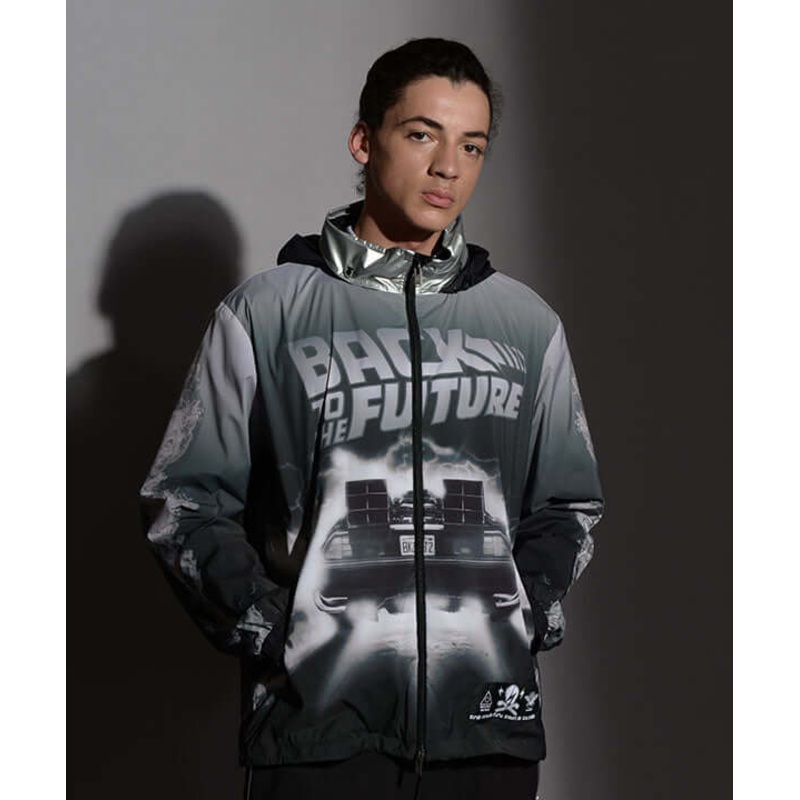 B.T>F Zip Hooded Jacket | MEN|BLACK|LT.GREY|44(S)|46(M)|48(L)|50(XL)